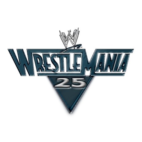 wrestlemania 25 logo figure